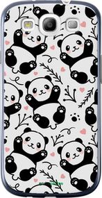 Чохол на Samsung Galaxy S3 Duos I9300i Панди "4318u-50-2448"
