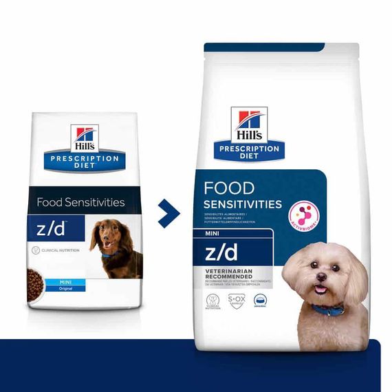 Hill’s Prescription Diet z/d Mini Сухий корм для собак малих порід при харчовій алергії, 1 кг | Зображення 2