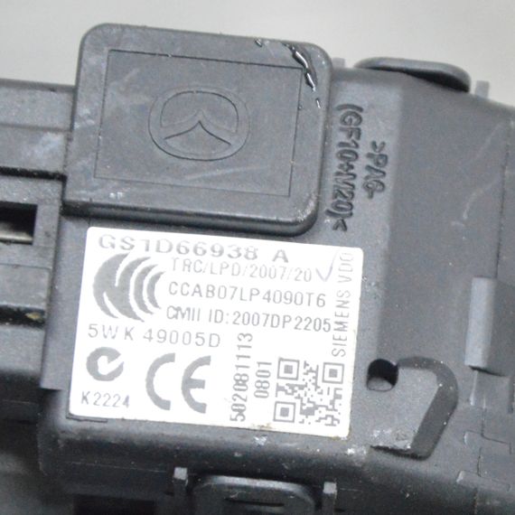 Замок запалювання в зборі Mazda 6 GH 2007-2012 Замок запалювання з ключем Мазда 6 GS1D66938 | Зображення 5