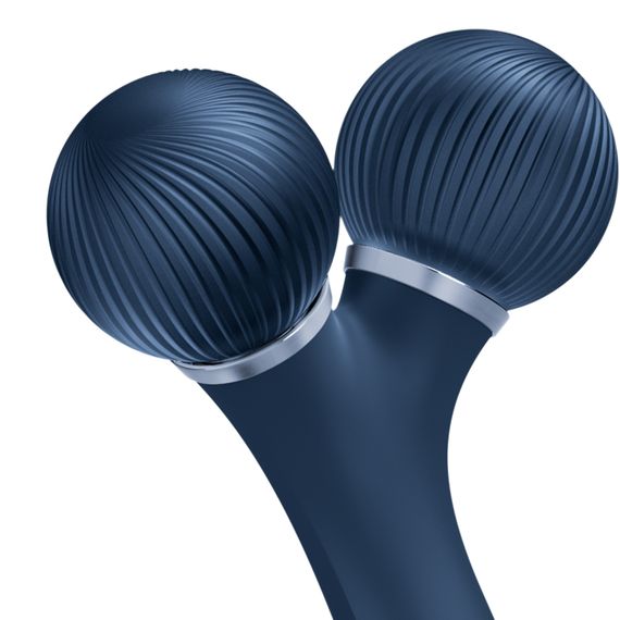 Електронний ультразвуковий ролик для обличчя GESKE Sonic Facial Roller 4в1 midnight | Зображення 4