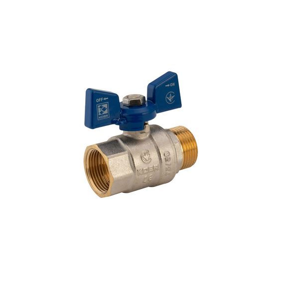 Кран кульовий Koer 3/4" ГШМ (KR.218.B) синій (KR2723) | Зображення 3