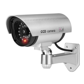 Муляж камери відеоспостереження Dummy IR Camera з датчиком руху 160 х 80 х 73 мм, Сірий