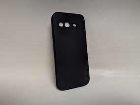 Чохол для Google Pixel 9A / Гугл Піксель 9А, WAVE, Soft Touch, TPU з мікрофіброю, чорний