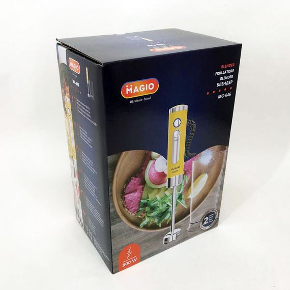 Блендер занурювальний Magio MG-646 WO-690 800 Вт | Зображення 2