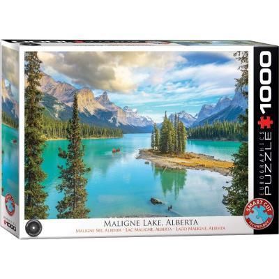 Пазл Eurographics Озеро Малайн, Альберта, 1000 элементов (6000-5430) - Топ Продаж!