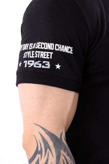 Футболка чоловіча Носи своє 50 Чорний (p-3798-149769) | Зображення 3
