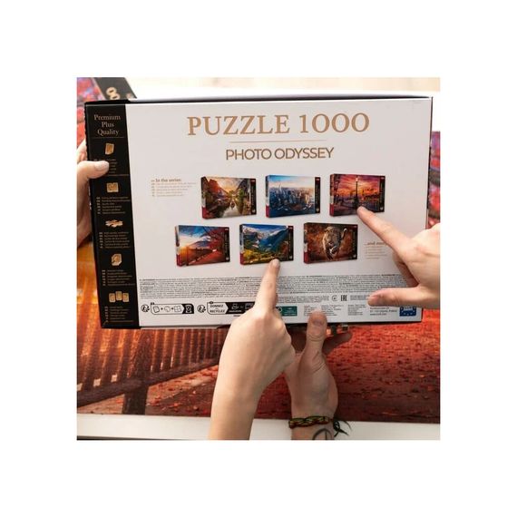 Пазл Trefl Premium Ейфелева вежа в Парижі, Франція 1000 елементів (5900511108156) | Зображення 3