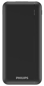 Повербанк Philips 10000mAh, 20W, чорний