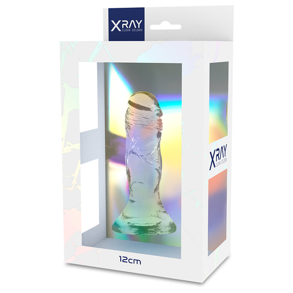 Прозорий фалоімітатор 10 х 2,6 см XRAY (Іспанія) Sex Aura | Зображення 4