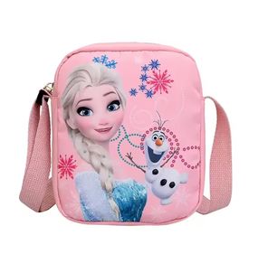 Детская сумка через плечо для девочек Холодное сердце Эльза и Олаф Frozen Elsa розовая (2575263504)