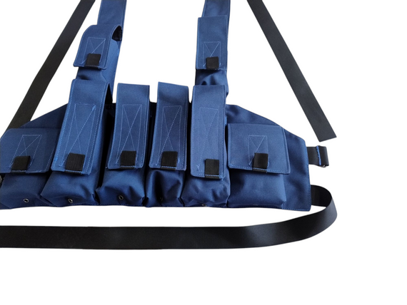 Нагрудна розвантажувальна система закритого типу Р М&M Вид 4 Blue Angels синій артикул (213176) | Зображення 5