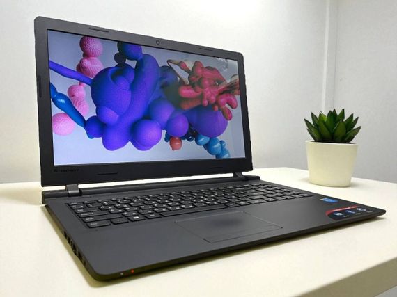 Ноутбук Б-класс Lenovo 100-15IBY / 15.6" (1366x768) TN / Intel Celeron N2840 (2 ядра по 2.16 - 2.58 GHz) / 4 GB DDR3 / 120 GB SSD / Intel HD Graphics / WebCam б/у | Зображення 5