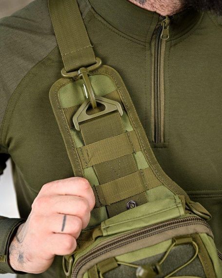 Тактична сумка нагрудна laser oliva ПП4627 | Зображення 5