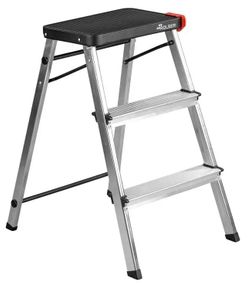 Драбина Rolser Taburete M/3 3 щаблі Negro (MET3001-1023)