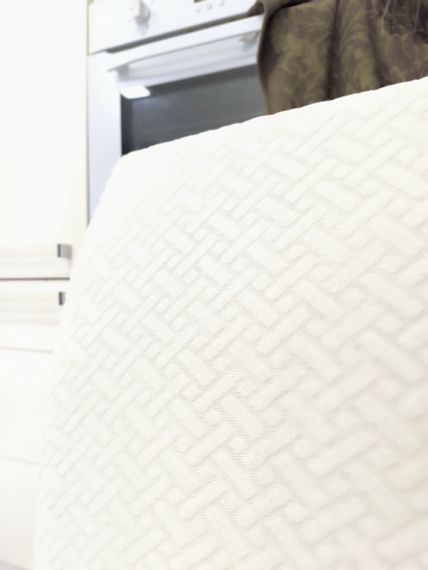 Чехол на стул универсальный Кирпичики Турция 50730 чисто-молочный | Зображення 1