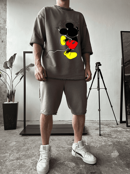 Комплект футболка/шорти ДТФ-петля