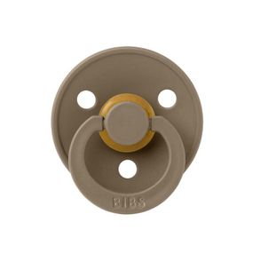 Соска Bibs Colour round 0-6 міс dark oak