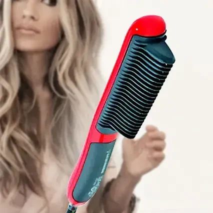 Электрическая расческа-выпрямитель FAST HAIR STRAIGHTENER ASL - 908 с функцией ионизации | Зображення 4