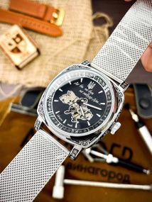 Чоловічий годинник Awarder 021 Де би не був Silver Mesh Модель : 1202-0141