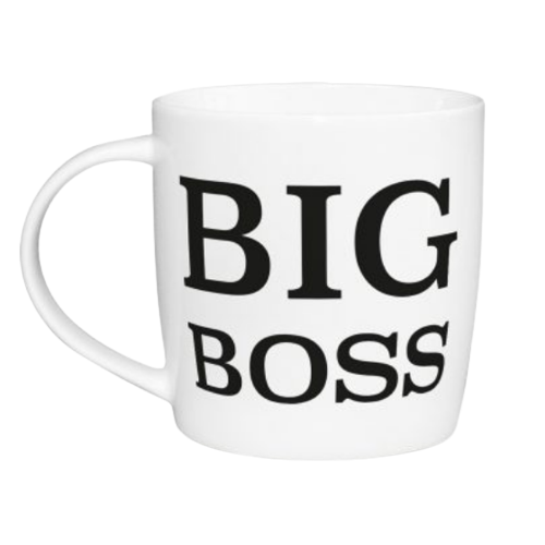 Чашка Big Boss 360 мл бочка (подарункова уп) 1942 Кварта