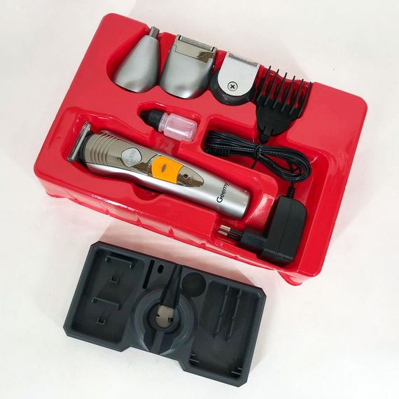 Машинка для підстригання Pro Gemei GM-580, Практична машинка для стрижки волосся Тример скронь IW-64 | Зображення 8