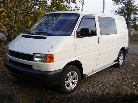 Бокові пороги KB002 d60мм (2 шт., нерж) для Volkswagen T4 Caravelle/Multivan | Зображення 1
