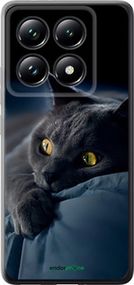 Чохол на Xiaomi 14T Pro Димчастий кіт "825u-3806-2448"