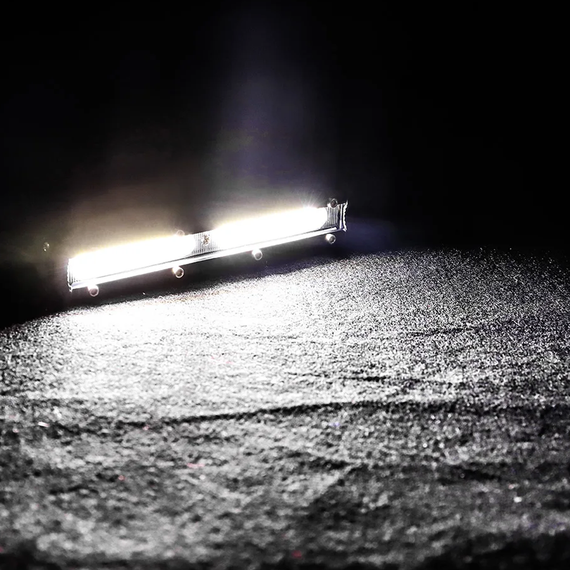 Додаткова світлодіодна LED-фара, COBx2 18 W, 180 х 28 x 48 мм, 12-24 B | Зображення 4