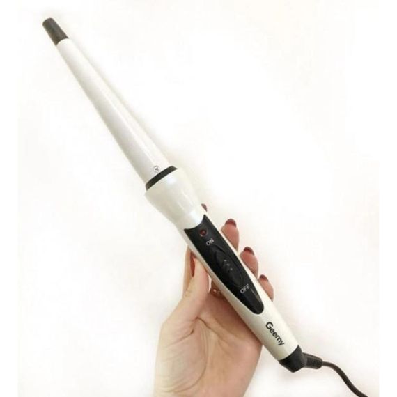 Плойка-конус XPRO Gemei GM 2815 (40) белая (MER-14010_206) | Зображення 2