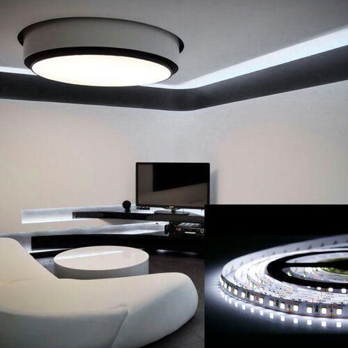 Світлодіодна стрічка OEM ST-50-12-2835-120-CW-20 (50м) біла, негерметична, 1м | Зображення 3