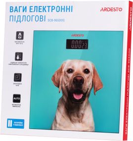 Весы напольные Ardesto SCB-965DOG макс. вес 150 кг/рисунок (SCB-965DOG)