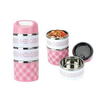 Ланч бокс UNIQUE UN-1522 2л Pink EH-73