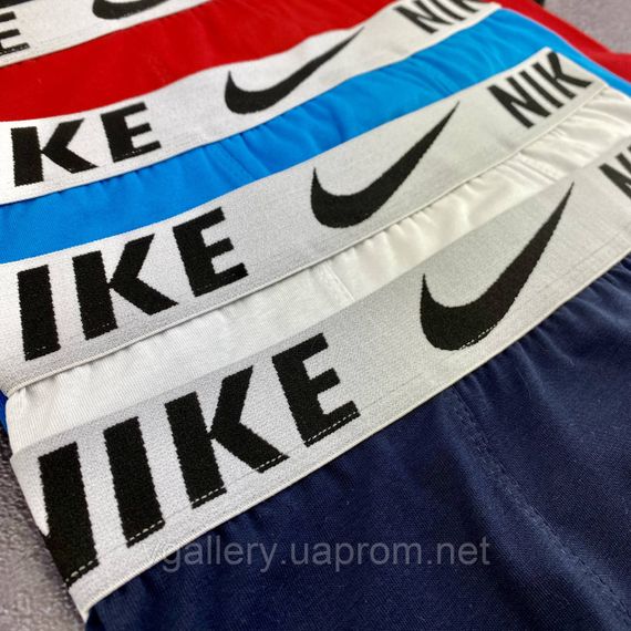 Мужские трусы Nike, мужские боксеры Найк, хлопковые трусы Найк Премиум качества XXXL, Белый | Зображення 2