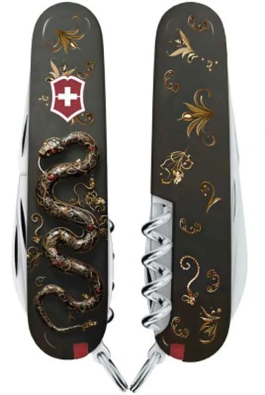 Ніж Victorinox Swiss Army Spartan Zodiac. Роскошная змея | Зображення 1