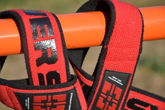 Лямки для тяги Power System PS-3401 Lifting Straps Duplex Black/Red | Зображення 4