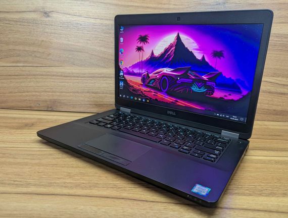 Ноутбук Dell Latitude E5470 / 14" (1920x1080) IPS / Intel Core i5-6200U (2 (4) ядра по 2.3 - 2.8 GHz) / 8 GB DDR4 / 240 GB SSD / Intel HD Graphics 520 / WebCam / Windows 10 б/в | Зображення 4