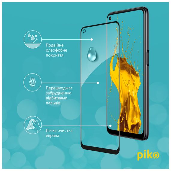 Скло захисне Piko Full Glue Oppo A96 (1283126522185) | Зображення 3