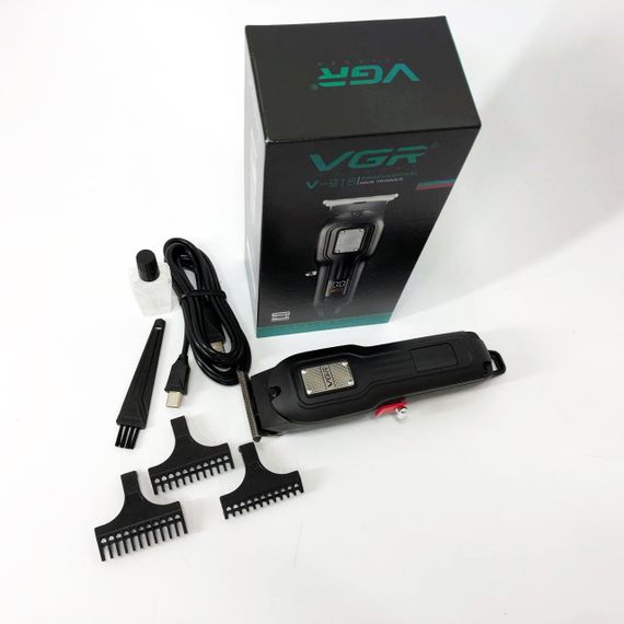 Машинка для стрижки волос домашняя VGR, Окантовочная машинка для стрижки аккумуляторная UN-92 | Зображення 2