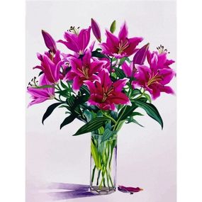 Полотно на картоне с контуром "Натюрморт №41" GPA283241, 30х40 см