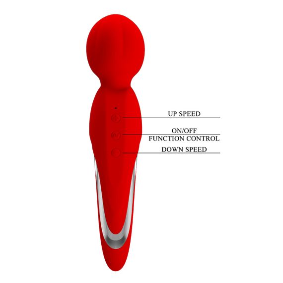 Вібромасажер - Pretty Love Walter Massager Red Sex Aura | Зображення 9