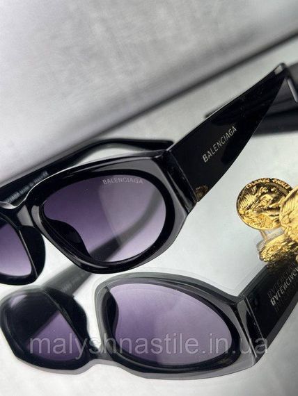 Женские очки Balenciaga black 4 ДЛ7234 | Зображення 1
