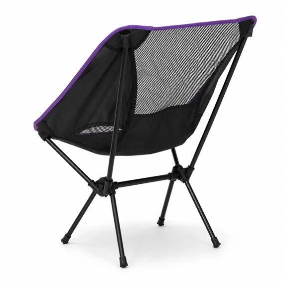 Раскладной компактный стул KingCamp 56×60.5×65.5 см фиолетовый | Зображення 4
