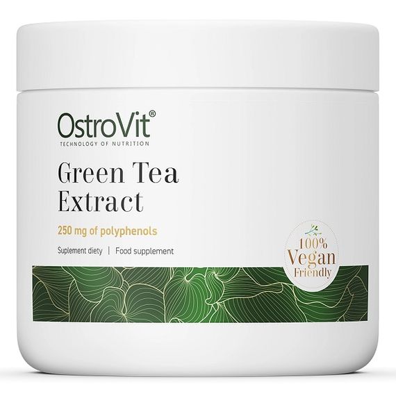 Комплексний жироспалювач OstroVit Vege Green Tea Extract 100 g /200 servings/ Unflavored