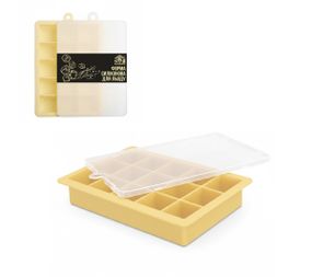 Форма для льда SNT Creamy 3300-61 18х12х2.54 см кремовая