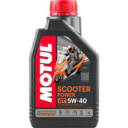 Моторна олива Motul SCOOTER POWER 4T 5W-40 1л.