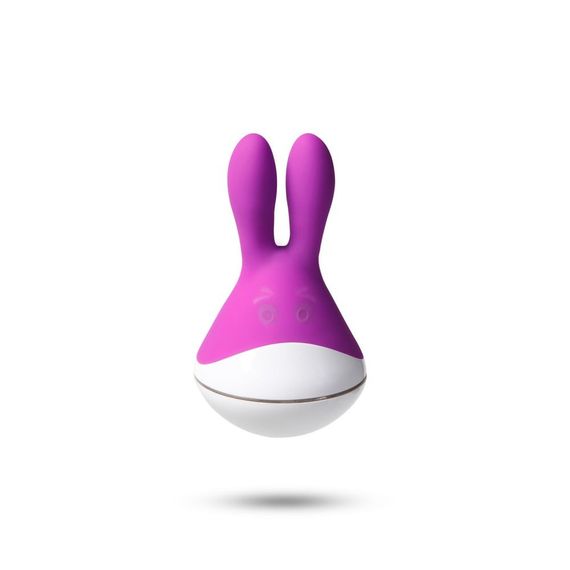 Вібратор кліторальний Odeco у вигляді кролика, фіолетовий Sex Aura