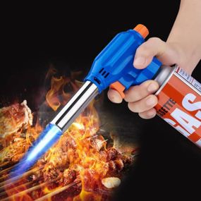 Портативний газовий пальник на балончик з п'єзопідпалом SF-129/SF-158