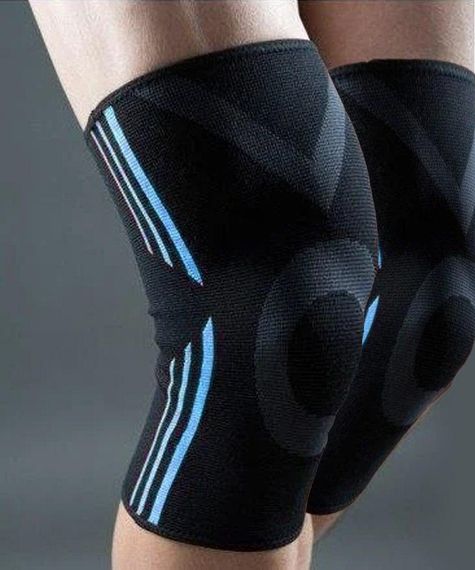 Наколінники Power System PS-6021 Knee Support Evo Black/Blue (пара) M | Зображення 6