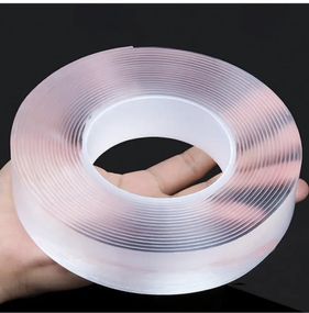 Багаторазова кріпильна стрічка Super Ivy Grip Tape Багаторазовий гелевий двосторонній скотч 1 м