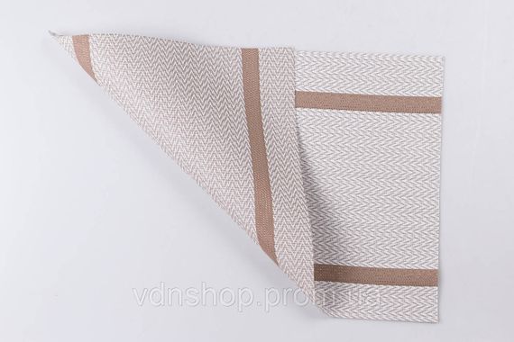 Серветка сервірувальна на стіл 45×30 (см) прямокутна Біла HP-35-16W | Зображення 2